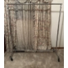 Image 1 : 2 Metal Clothing Racks On Castors - Adjustable Size