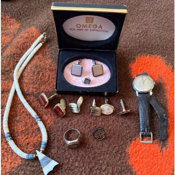 Men's Accessory Collection - Cufflinks Time Piece Jewelry & More