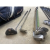 Image 4 : Left-Handed Callaway - Gems X Set Of Golf Clubs w/Assorted Drivers & Nike Bag