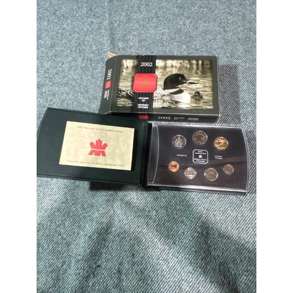 2002 Specimen Set of Canadian Coinage