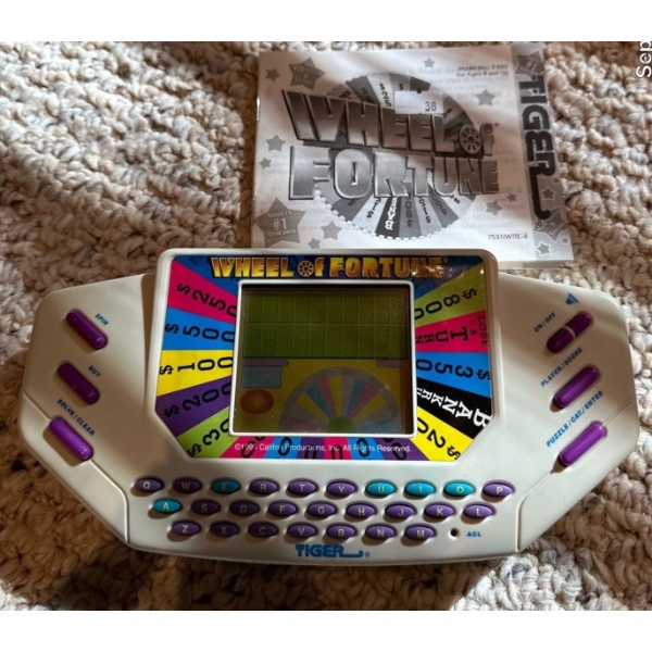 Wheel Of Fortune Hand Held Video Game