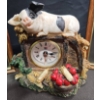 Image 7 : Framed Anton Peck Prints and Pig Motif Table Clock