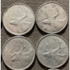 Image 3 : Canadian 25-cent Pieces 80% Silver 64.13 Grams