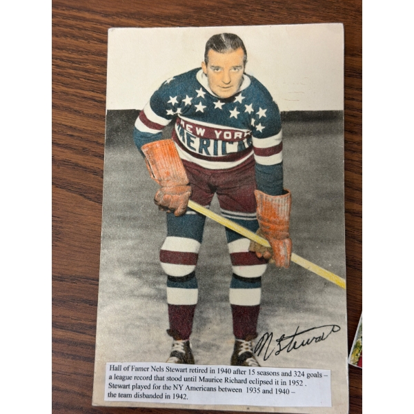 New York Rangers And Americans Hockey Photo Collection