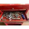 Image 4 :  red rolling two piece tool box with all consents