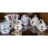 Image 2 : Ukrainian Cupware, Psyanka, Teapot, Teacup & Saucer, Sugar Dish and More! (Elsies Exclusive) 