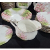 Image 7 : Royal Albert "Blossom Time": Coffee Urn 9.5 T, Teapot 6.5 T , Plates, Cream & Sugar, Serving Trays