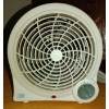 Image 2 : Three Mini Cooling Electric Swivel Fans  HomeStyles Brand 17" tallest