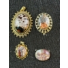 Image 1 : 4 Jasper Pendants