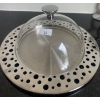 Image 3 : Metal Alloy Vintage Candle Holders, Silver Colored Serving Plates & Butter Dish