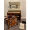 Image 1 : Vintage Kenmore Sewing Machine & Sewing Supplies w/ Decorative Tote