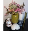 Image 1 : Old Country Roses w/ Keylime Vase & more
