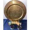 Image 4 : Foreign China Collection Brass Setter Plate Dinner Accessories & More