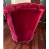 Image 3 : Vintage Velvet Wine Single Seat - 22W, 20D, 31T 