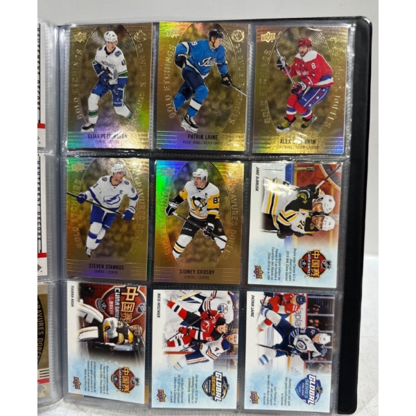 Binder of Upper Deck/Tim Hortons 2019/20 Collector Hockey Cards - Beck Auctions Inc. Binder of Upper Deck/Tim Hortons 2019/20 Collector Hockey Cards - Beck Auctions Inc.