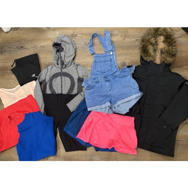 Ladies All Season Clothing Collection - Lululemon Fitted Hoodie Denim Overalls & More