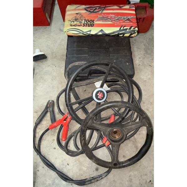 Heavy Duty Jumper Cables, Two Steering Wheels, Venvor19pc 1/2" Drive Impact Socket Set