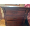 Image 1 : Solid Wood Nightstands Set of 2 33H x 34W x 19D