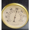 Image 7 : Penrith Quartz Battery Operated Clock w/ Hygrometer and Thermometer Features 10 W, 5.5 D, 13  T 