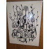 Image 2 : Design Painted on Plexi Glass 24 X 32