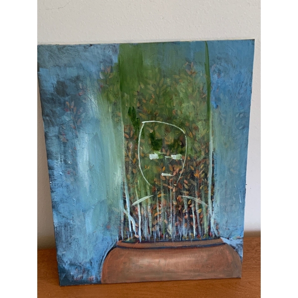 Lauri Ansell Hallows Oil On Board  11 x 14