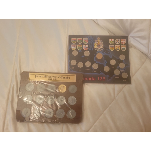 Canadian Coin Lovers  Pride - Canada 125 Provinces/Territories & Historic Prime Ministers 