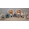 Image 1 : Bae Dunn's Artsian Collection of Collector Glass Bird Houses