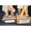 Image 2 : Anri Carved Wood Physician Figurines- 5.5 - 6 T 