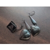 Image 2 : Stamped Sterling Earing Collection 7.93g 