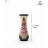Image 2 : Moorcroft Pottery vase in the "Foxglove" pattern, designed by Rachel Bishop 12''INCHES IN HEIGHT 
