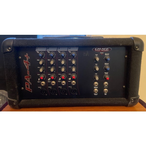 CRATE Pro Audio PA-4+