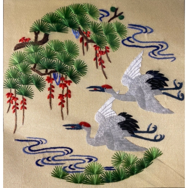 Cross Stitch (No Frame) 11.5" x 11.5" Inches