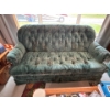 Image 1 : Palliser Overstuffed Green Hide A Bed 74L x 37D x 36T Nice Condition