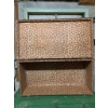 Image 4 : Two Vintage Storage Cases: Black Leatherette and Green Metal