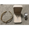 Image 1 : Citizen Quartz Women's Watch  Small Silver Cross And Stunning Headband