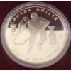 Image 2 : 1993 Canadian Dollar Commemorating the 100th Anniversary of the Stanley Cup 92.5% Silver 25.17 Grams