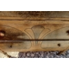 Image 2 : Wooden Antique 3 Drawer Dresser w/ Fan Motif 35 W, 18 D, 34 T 