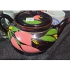 Image 5 : Teapot, Mugs and Assorted Glassware- Tallest vase: 7 T