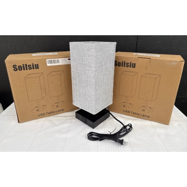 NEW Soilsiu Table Lamps (4) 17'Tall