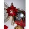 Image 7 : Christmas Decorations Including Stunning Gold Tree Topper Star