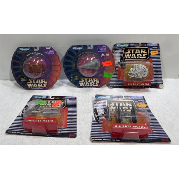 Collection of Star Wars Ship Figures