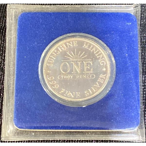 Sunshine Mining Fine Silver Troy Ounce Piece