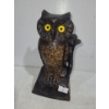 Image 1 : Vintage Coin Bank: Owl w/ Yellow Eyes 3.5 W, 7.5 T 