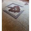 Image 3 : Area Rug w/ Burgundy Flower Pattern 63 X 85  