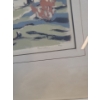Image 3 : Cabin in the Mountains Painting (19" x 20"  Inches Before Frame)