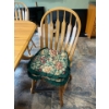 Image 2 : Beautiful Oak Dining Set with 2 Leaf extensions and seat 10 Chairs 