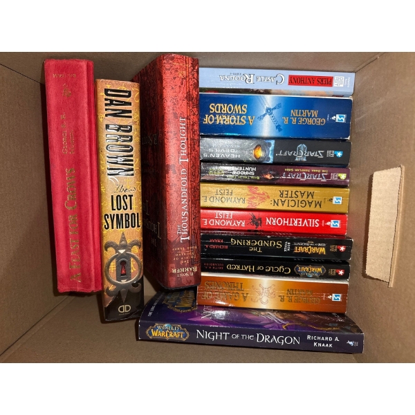 Mystical Book Collection Incl. Warcraft & More 