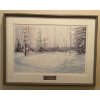 Image 1 : Ruby Pongo - Winter Landscape 21/75 - Original Art 31x25