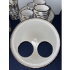 Image 3 : Vintage Earthenware Dinner Service Niderviller France In The Prunes Pattern #2