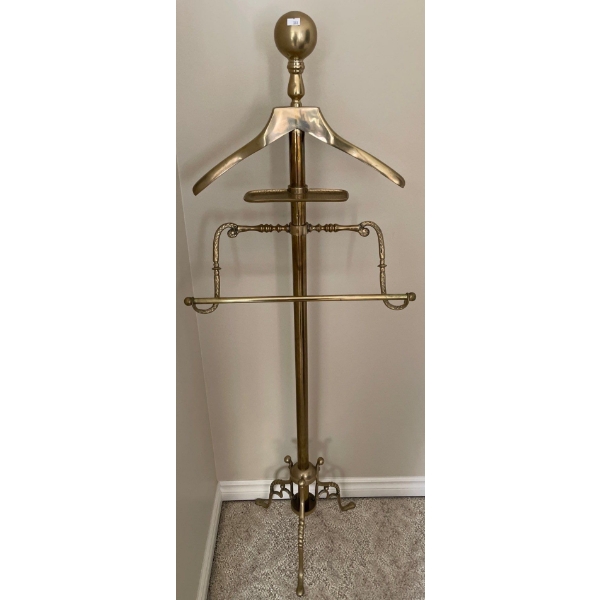 Antique Brass Butler Caddy 60T